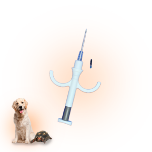 NANOCHIP ANIMAL 1,4/8MM COM APLICADOR MARCAPET DE 301 A 500 UNIDADES