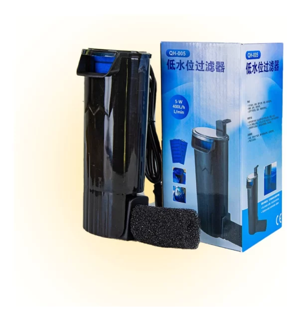 Filtro para o aquaterrário da tartaruga tigre dágua - 110W